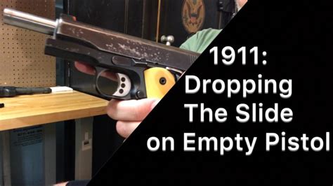 loaded 1911 dropping test|dsk 1911 pistol drop safe.